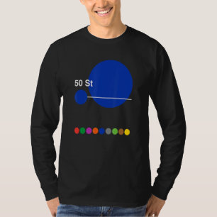 New York City Manhattan 50th Street T-Shirt