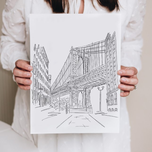 New York City Manhattan Bridge Poster (Creator Uploaded)