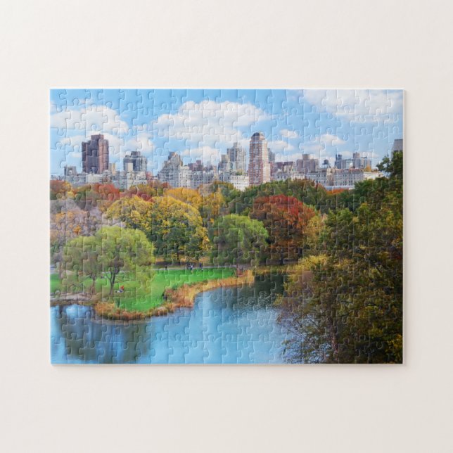 New York City Manhattan Central Park Panorama Jigsaw Puzzle (Horizontal)