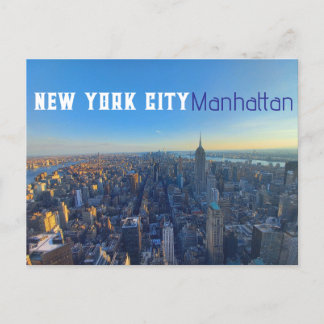 New York City - Manhattan Postcard