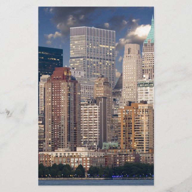 New York City Manhattan Stationery (Front)