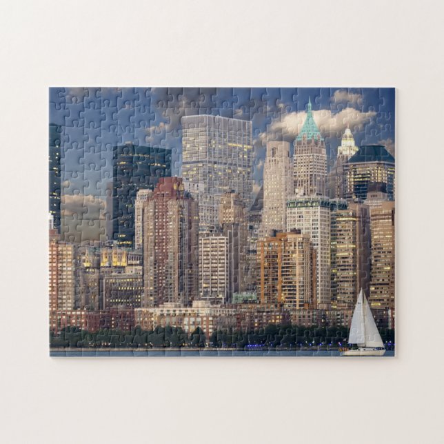 New York City Manhatten Jigsaw Puzzle (Horizontal)