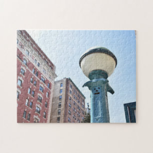 New York City Metro Urban Photography NYC Building Jigsaw Puzzle