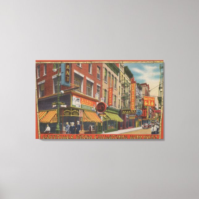 New York City, New York Canvas Print (Front)