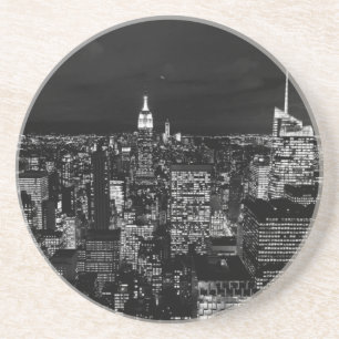 New York City Night Skyline Coaster