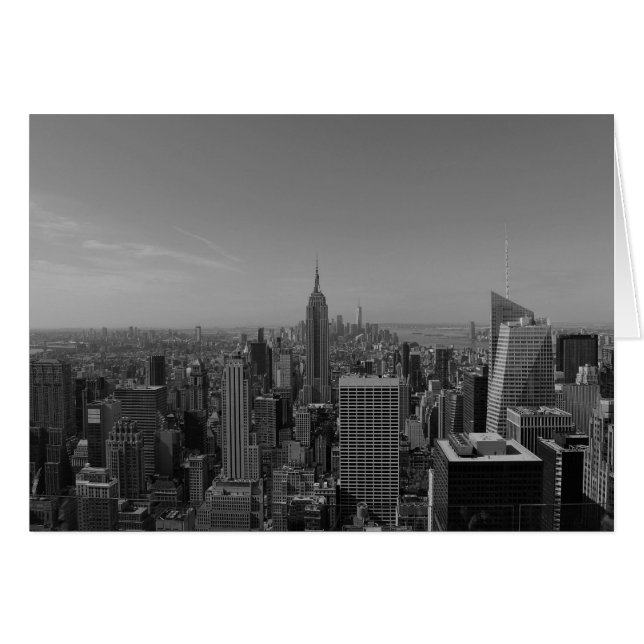 New York City / Noir, card (Front Horizontal)