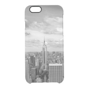 New York City NY NYC skyline wanderlust travel Clear iPhone 6/6S Case