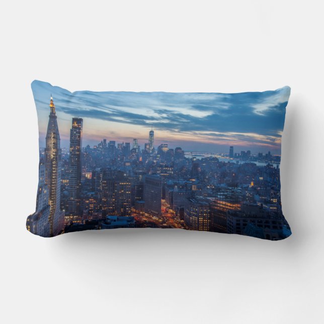 New York City, NY, USA Lumbar Cushion (Front)