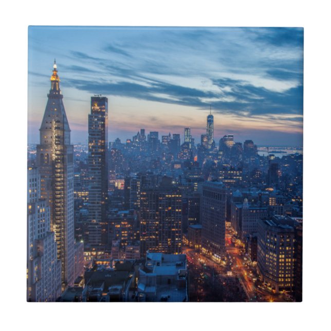 New York City, NY, USA Tile (Front)