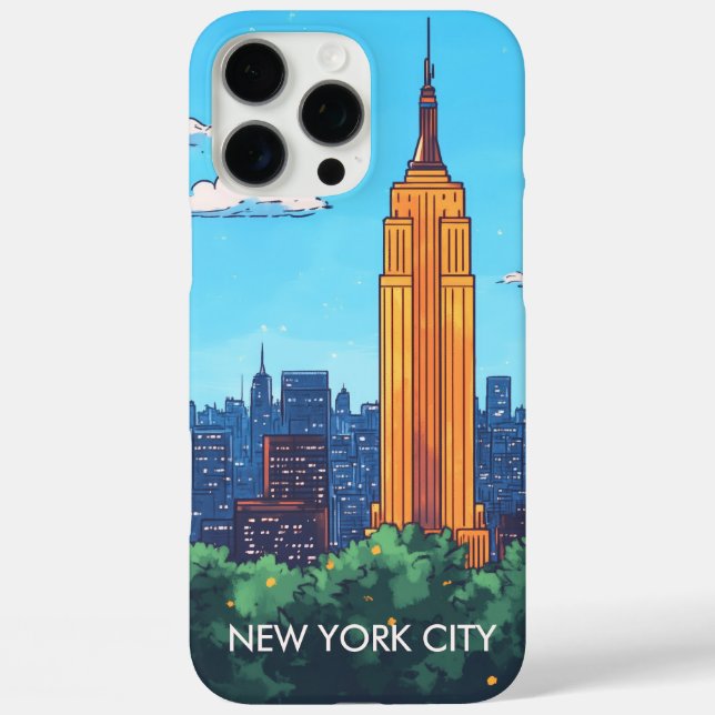New York City, NY - USA Travel Case-Mate iPhone Case (Back)