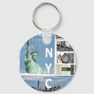 New York City Nyc Key Ring