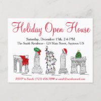 New York City NYC Landmarks Christmas Holiday