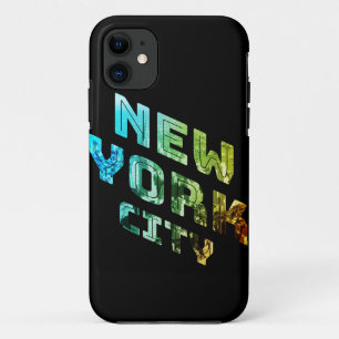 New York City NYC Skyline Downtown Manhattan Metro Case-Mate iPhone Case