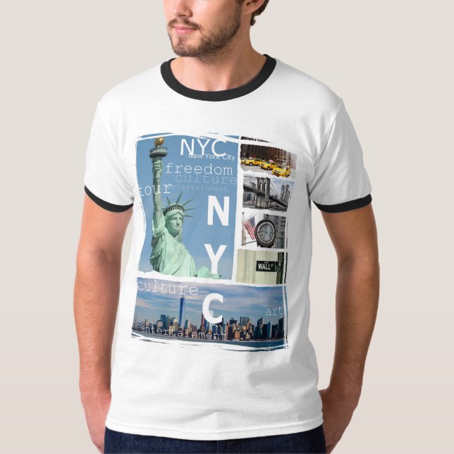 New York City Nyc T-Shirt (Front)