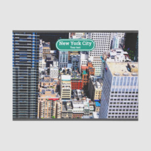 New York City NYC USA gift wrapping Tissue Paper