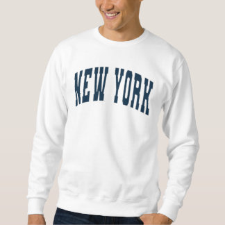 New York City NYC Vintage College Style Sweatshirt