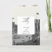 New York City NYC Wedding Order of Service