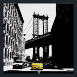 New York City Nyc Yellow Taxi Brooklyn Bridge Poster<br><div class="desc">New York City Nyc Yellow Taxi Brooklyn Bridge Pop Art Picture</div>