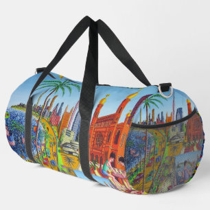 New York City Painting Duffle Bag