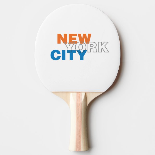New York City Ping Pong Paddle (Front)
