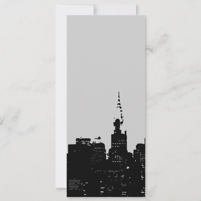 New York City Pop Art Invitation (Front)