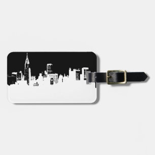 New York City Pop Art Luggage Tag
