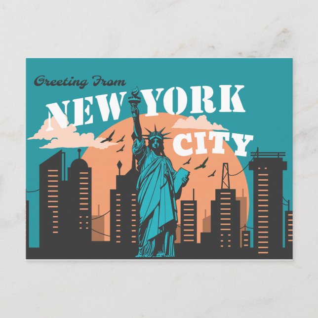 New York City Post card (Front)