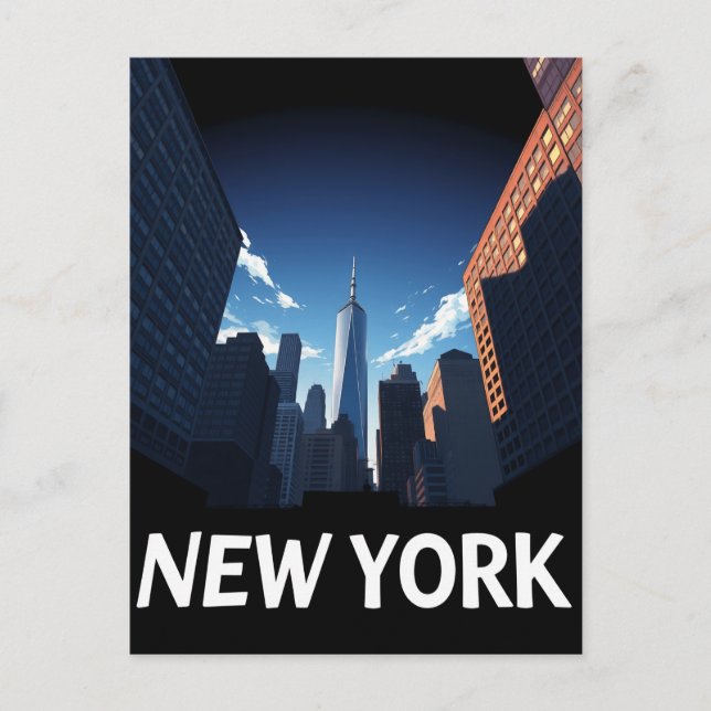 New York City Postcard (Front)