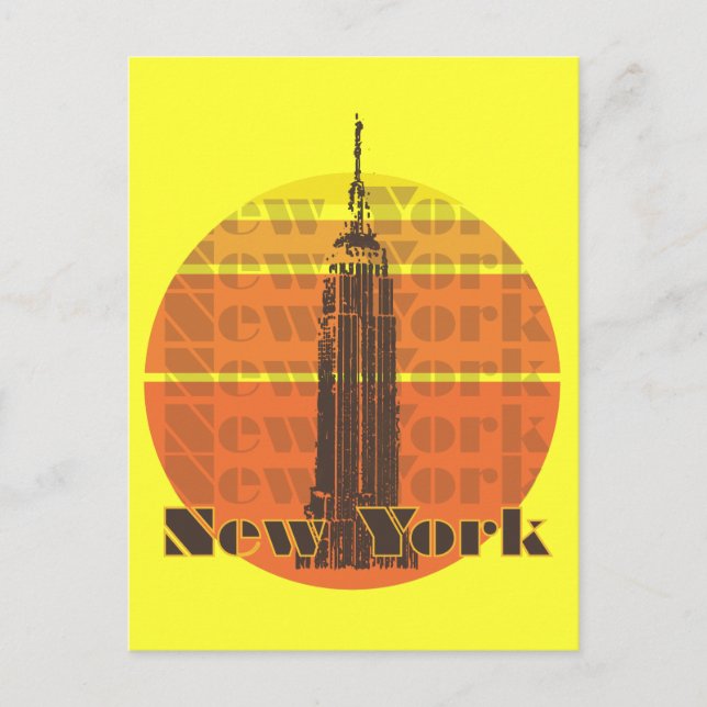 New York City Postcard (Front)
