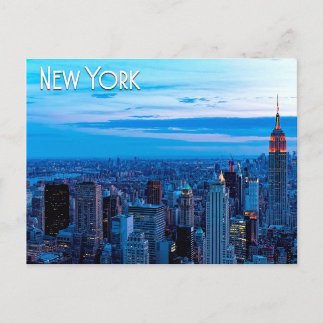 New York City Postcard (Front)
