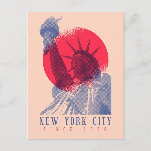 New York City Postcard (Front)