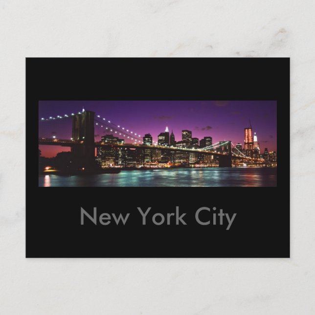 New York City Postcard (Front)