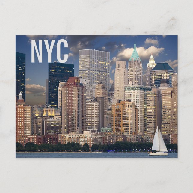 New York City Postcard (Front)