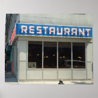 New York City Restaurant Diner - UWS Manhattan, NY