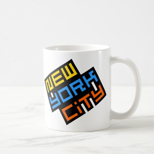 New York City Retro Logo Mug (Right)
