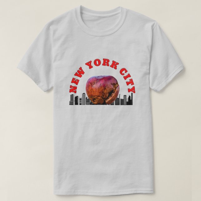 New York City Rotten Apple  T-Shirt (Design Front)