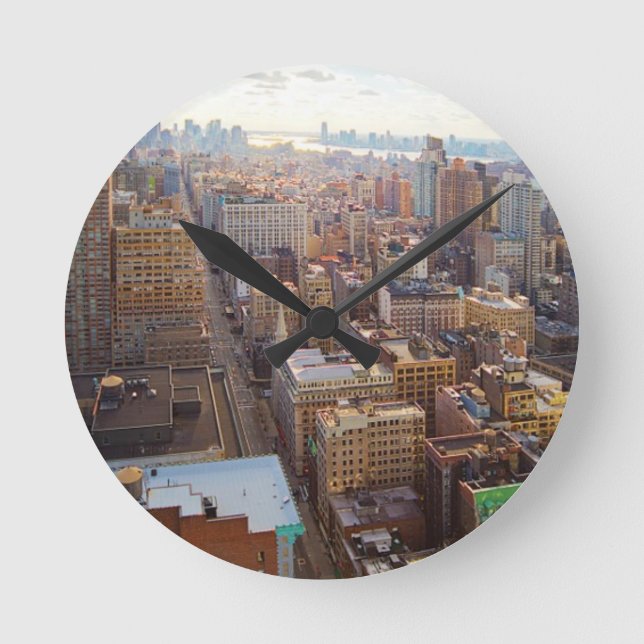 New York City Round Clock (Front)