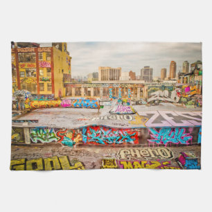 New York City’s graffiti site Tea Towel