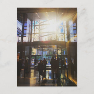 New York City Shopping NYC Sunlight Photo Postcard