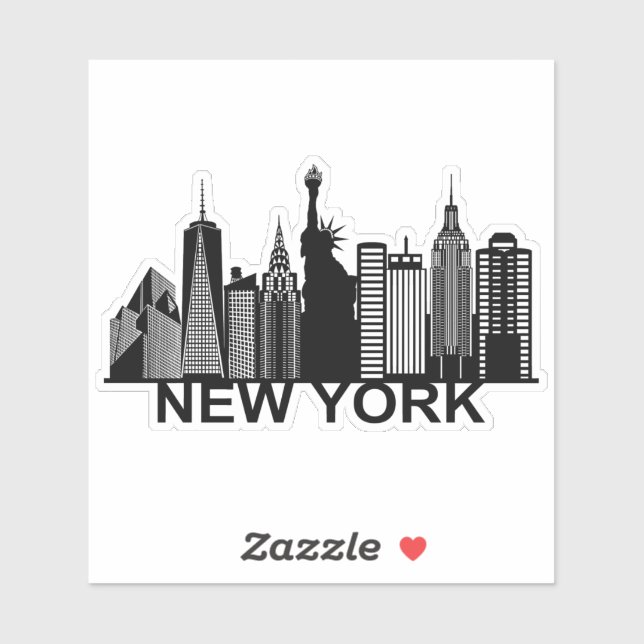 New York city silhouette (Sheet)