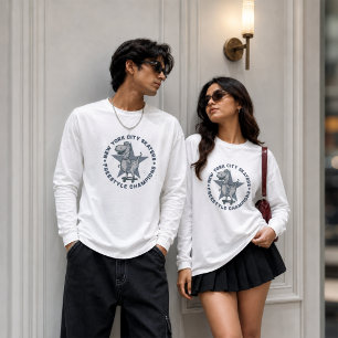 New York City Skaters Retro Vintage Graphic Tee