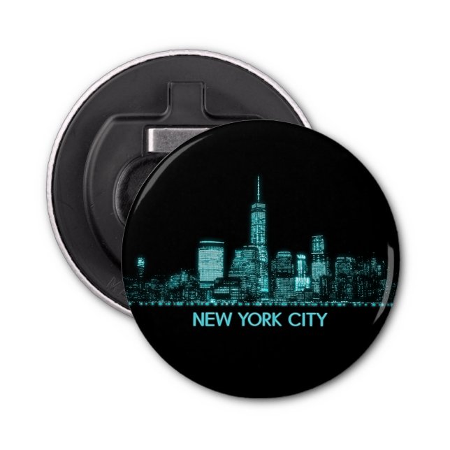 New York City Skyline Bottle Opener (Front)