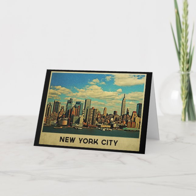 New York City Skyline Card (Front)