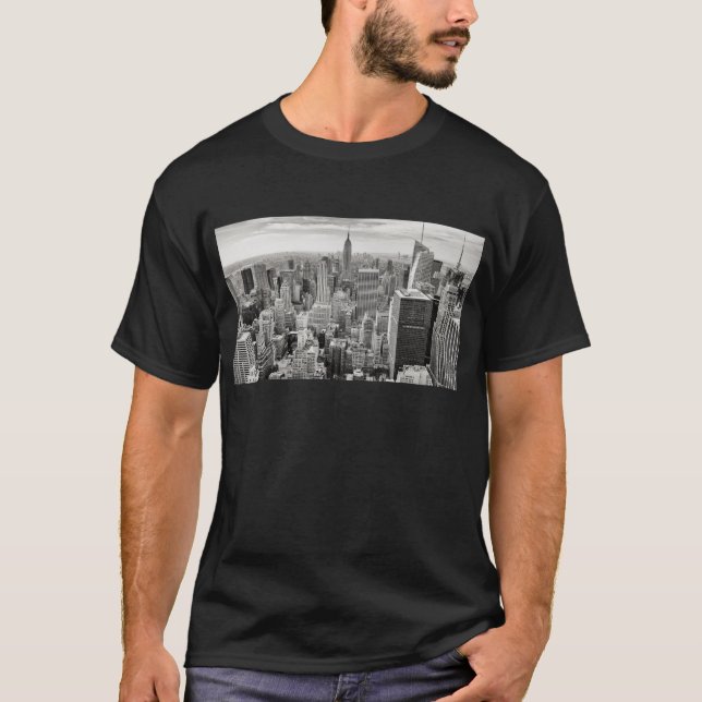 New York City Skyline Empire State Building T-Shirt (Front)
