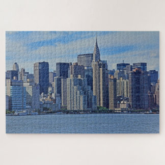 New York City Skyline From the East River A1 Jigsaw Puzzle