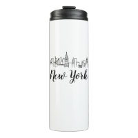 New York City Skyline Illustration