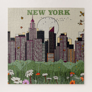 New York City Skyline Jigsaw Puzzle