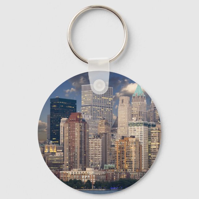 New York City Skyline Key Ring (Front)
