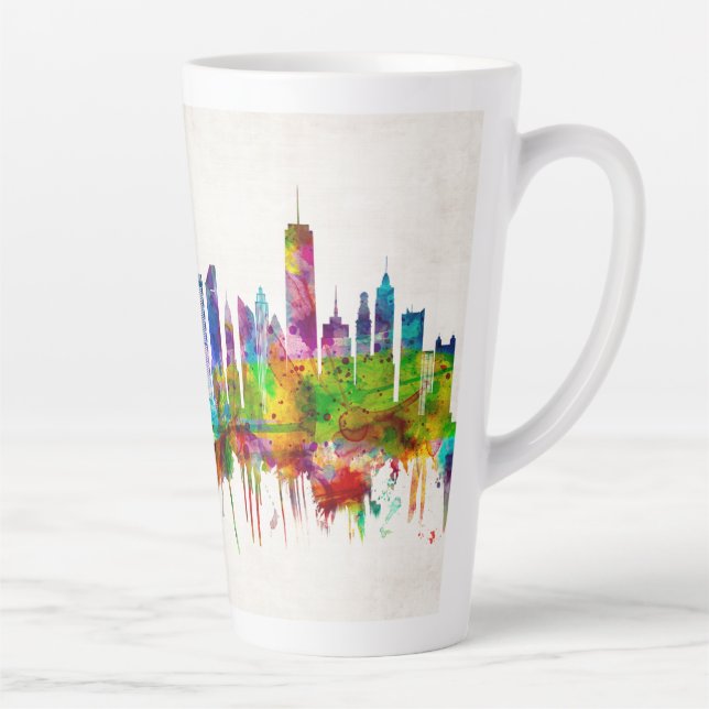 New York City Skyline Latte Mug (Right)