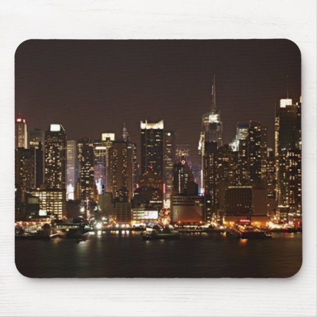 New York City Skyline Mouse Pad (Front)